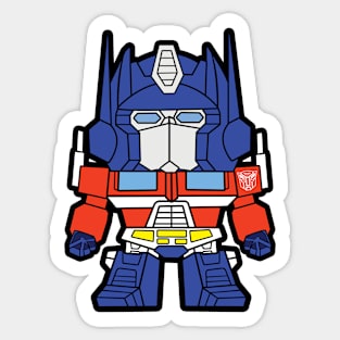 Optimus Prime Chibi Sticker